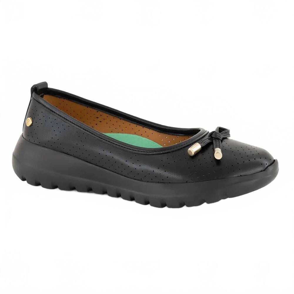 NEW ANDREA women's ballerina flats in black